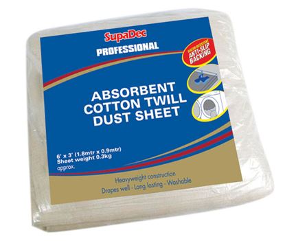 supadec-absorbent-cotton-twill-dust-sheet