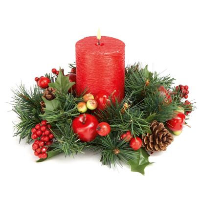 premier-apple-cone--berry-candle-ring