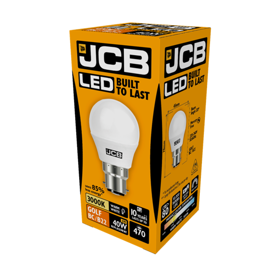 jcb-led-golf-470lm-opal-6w