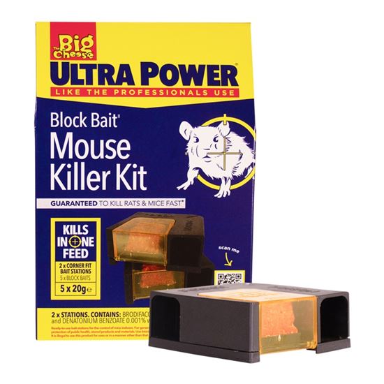the-big-cheese-ultra-power-block-bait-mouse-killer-kit