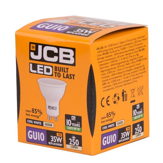 jcb-led-gu10-3w