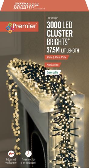 premier-3000-led-multi-action-cluster-lights-with-timer