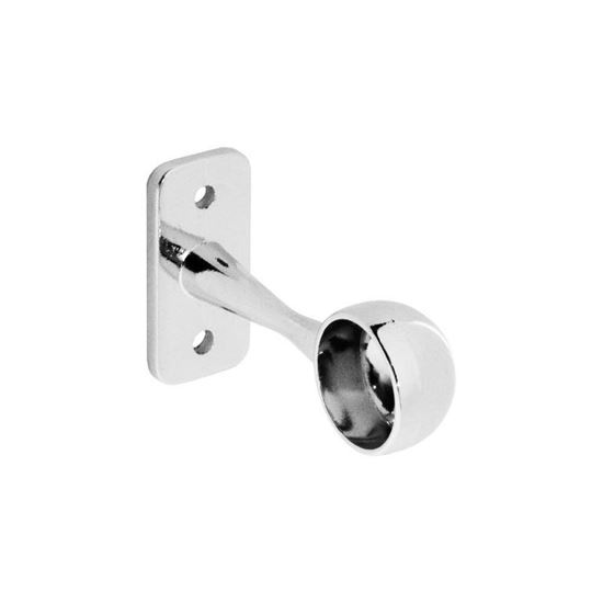 securit-chrome-plated-end-bracket