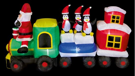 premier-santa-train-inflatable-carriages