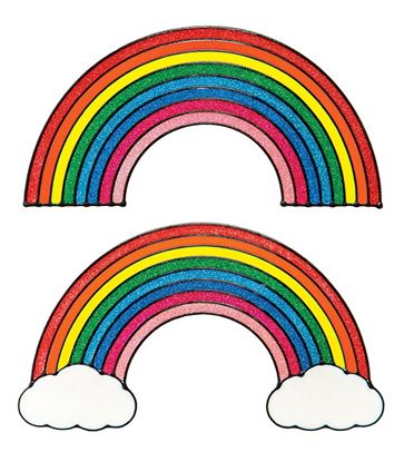premier-glitter-rainbow-window-clings