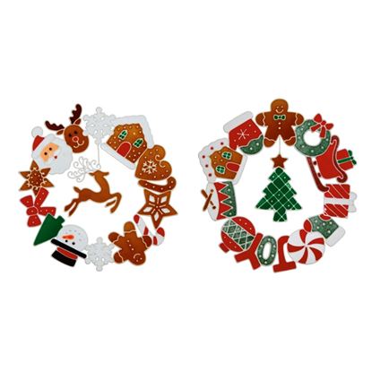 premier-gingerbread-ring-window-clings