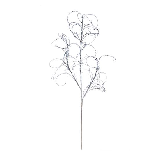premier-silver-glitter-curly-spray-stem