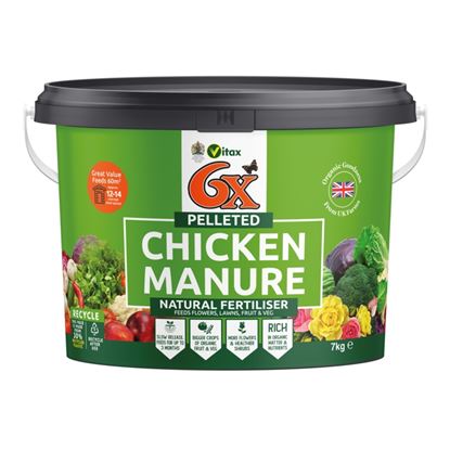 vitax-6x-pelleted-chicken-manure