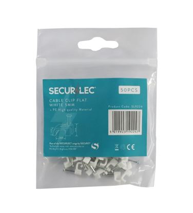 securlec-cable-clip-flat-white