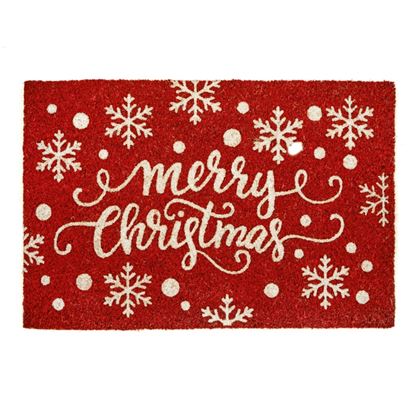 premier-red-glitter-merry-christmas-doormat