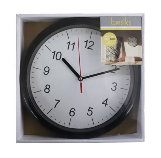 basiks-23cm-quartz-wall-clock