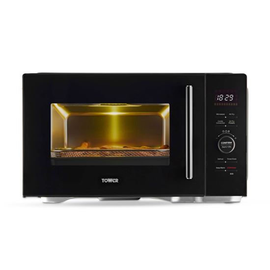 tower-black-vortx-microwave-air-fryer
