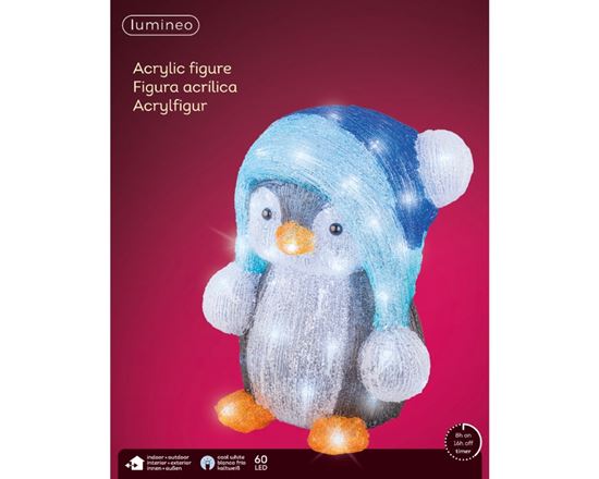 kaemingk-acrylic-penguin-cool-white-lights