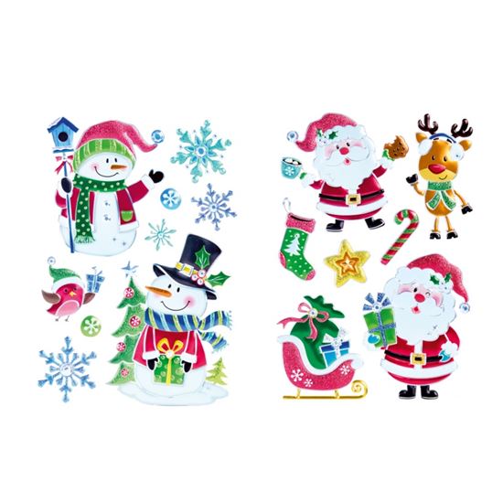 premier-christmas-pop-foil-window-stickers