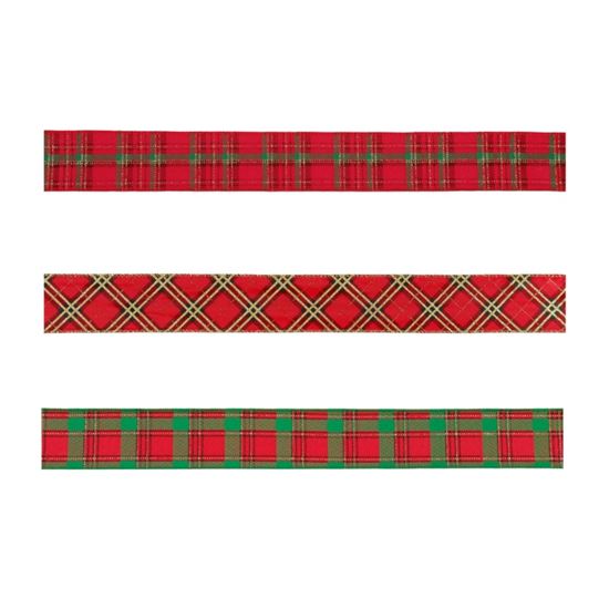 premier-red-plaid-ribbon