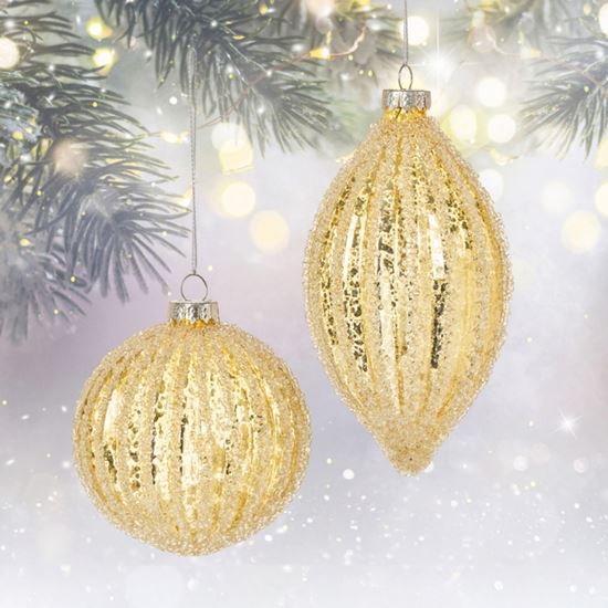 premier-shiny-christmas-gold-band-stripe-glitter-ball-drop